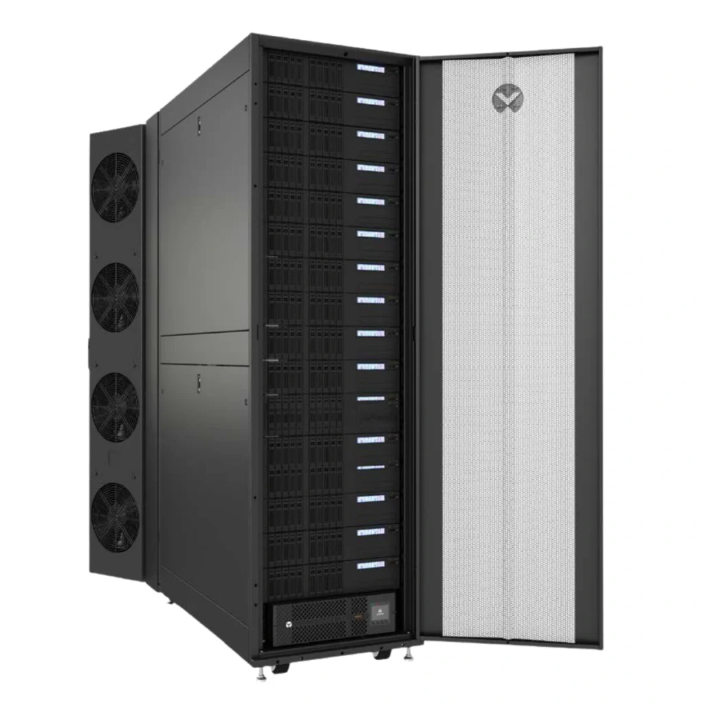 Vertiv Liebert DCD rear door heat exchanger yüksek yoğunluklu rack soğutma çözümü